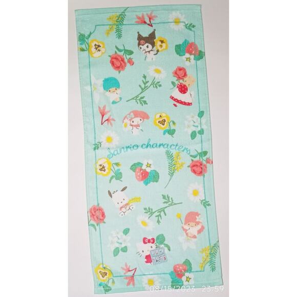Sanrio characters floral towel - Picture 3 of 6